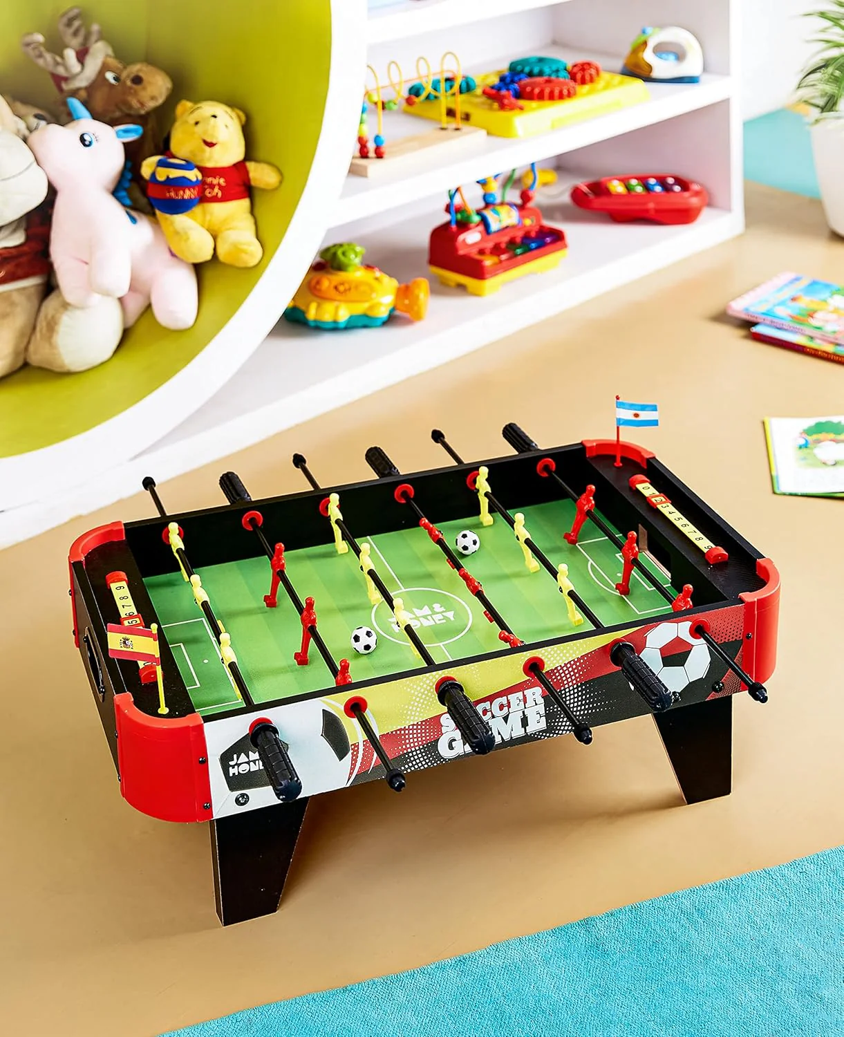 Foosball (Big) | Table Soccer Game for Adults/Kids - Indoor Sport - Image 9
