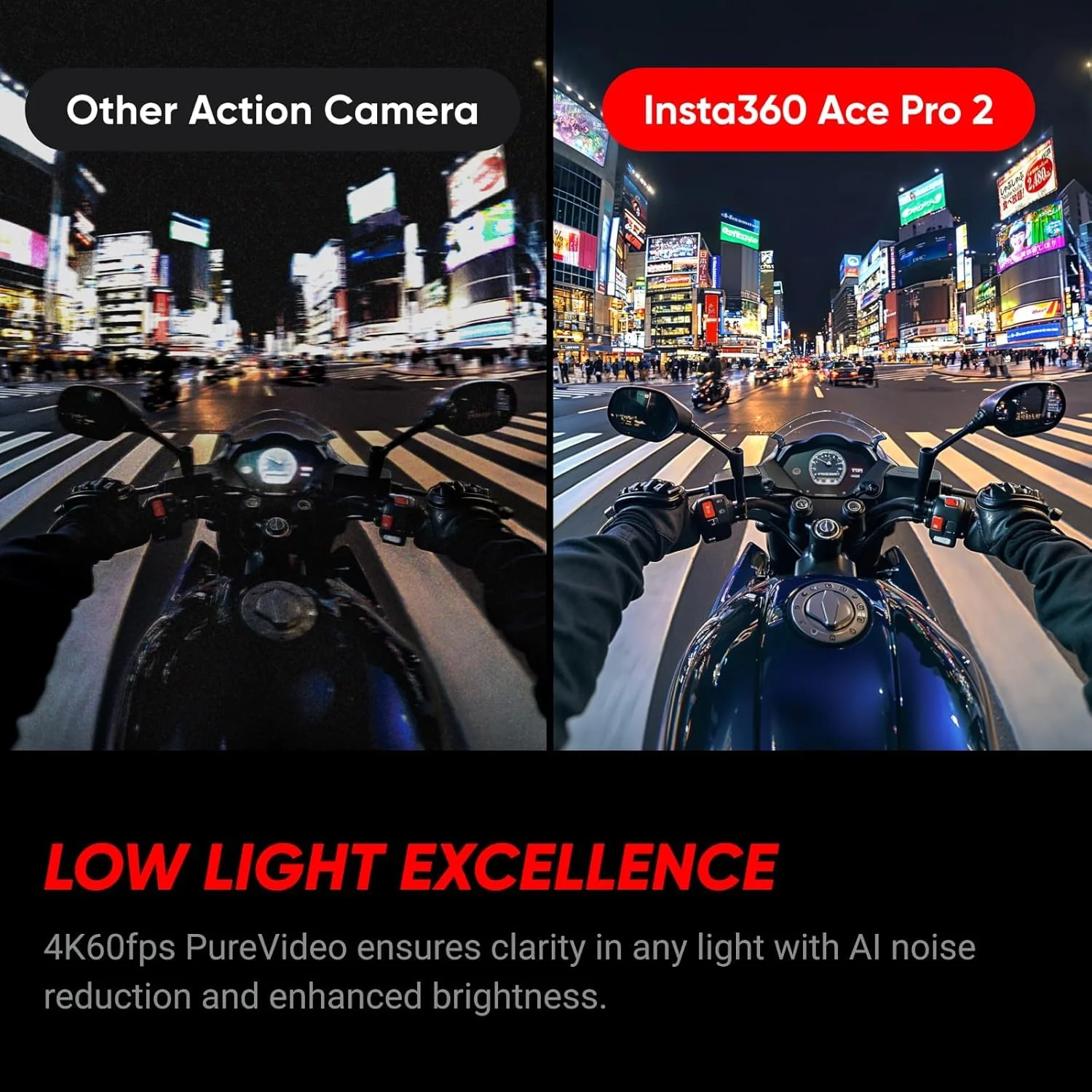 Insta360 Ace Pro 2-8K Waterproof Action Camera Co-Engineered with Leica, Flagship 1/1.3" Sensor, 8K30fps, 4K60fps, 2.5" Flip Screen, AI Noise Reduction, Long Lasting Battery - Image 6